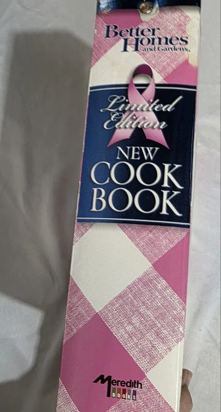 Better Homes And Gardens Cookbook 2005 Pink Ribbon Breast Cancer Binder Edition